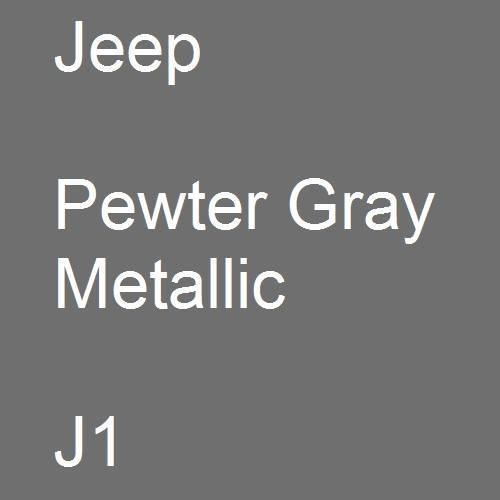 Jeep, Pewter Gray Metallic, J1.